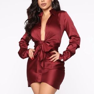Never worn burgundy mini!